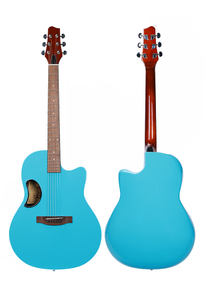 अनुकूलन योग्य रंग कार्बन फाइबर 41' राउंड बैक ध्वनिक गिटार (AFO300C)