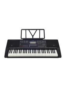 61 पियानो-स्टाइल टच रिस्पांस इलेक्ट्रिक कीबोर्ड (एमके61928)